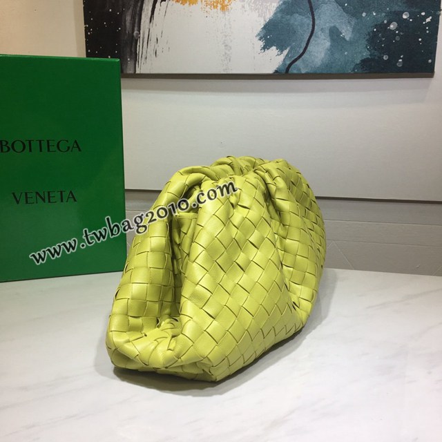Bottega veneta高端女包 98062寬編織 寶緹嘉升級版大號編織雲朵包 BV經典款胎牛皮pouch編織雲朵包  gxz1237
